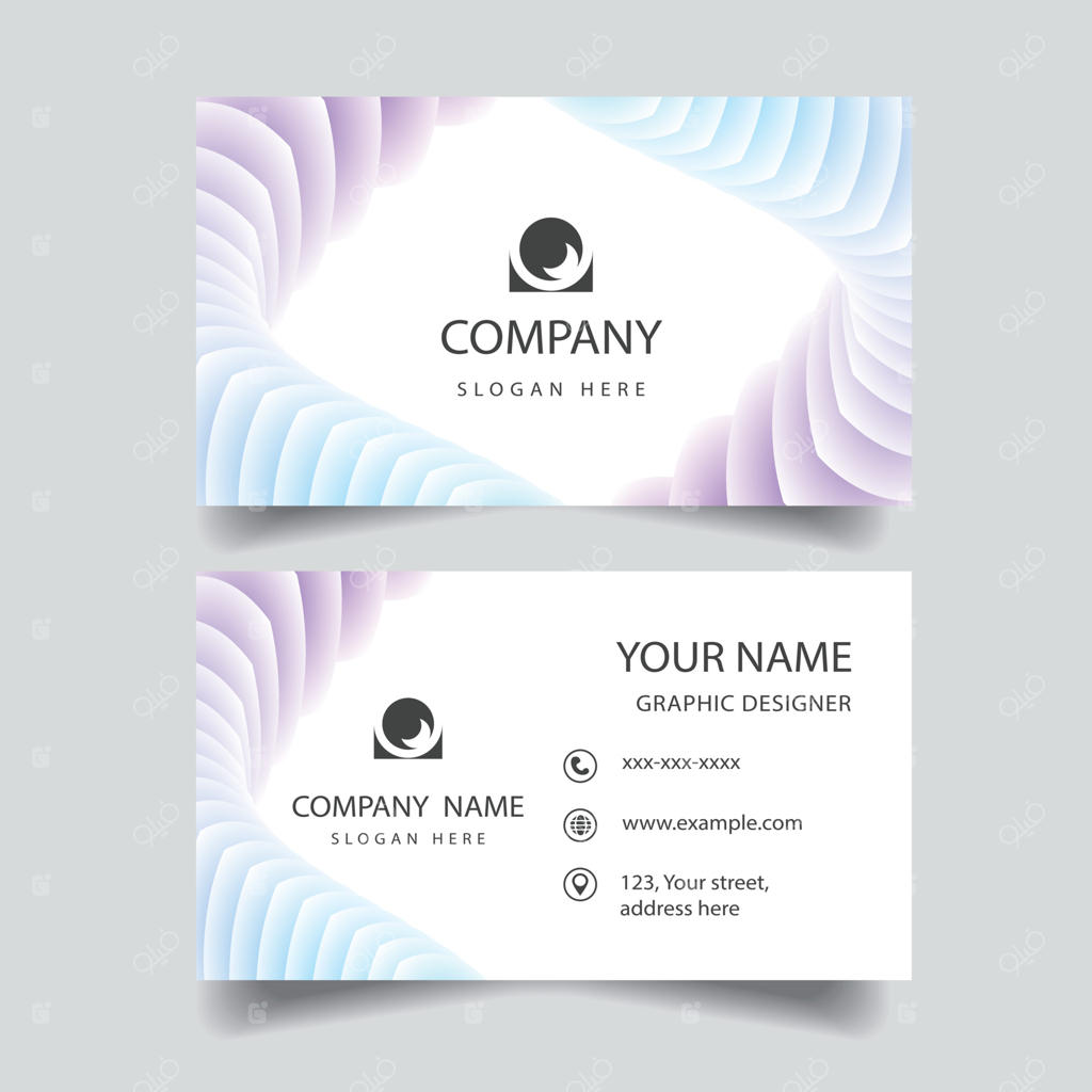 قالب کارت ویزیت مدرن