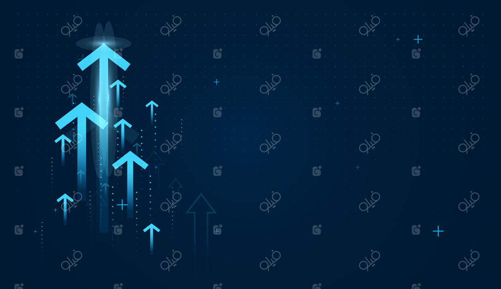 تنظیم فلش‌های روند آبی