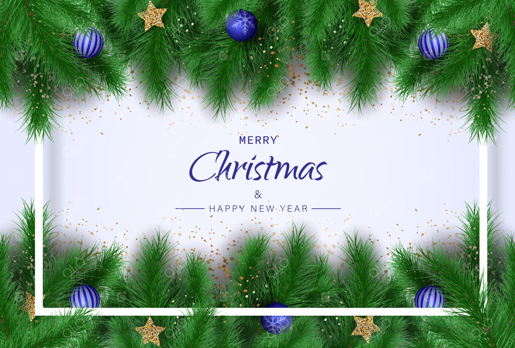 پس‌زمینه تبریک کریسمس مبارک و سال نو شاد