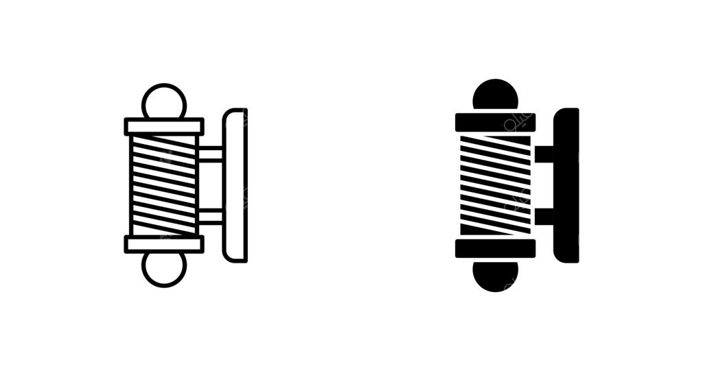 آیکون وکتوری چراغ آرایشگاه
