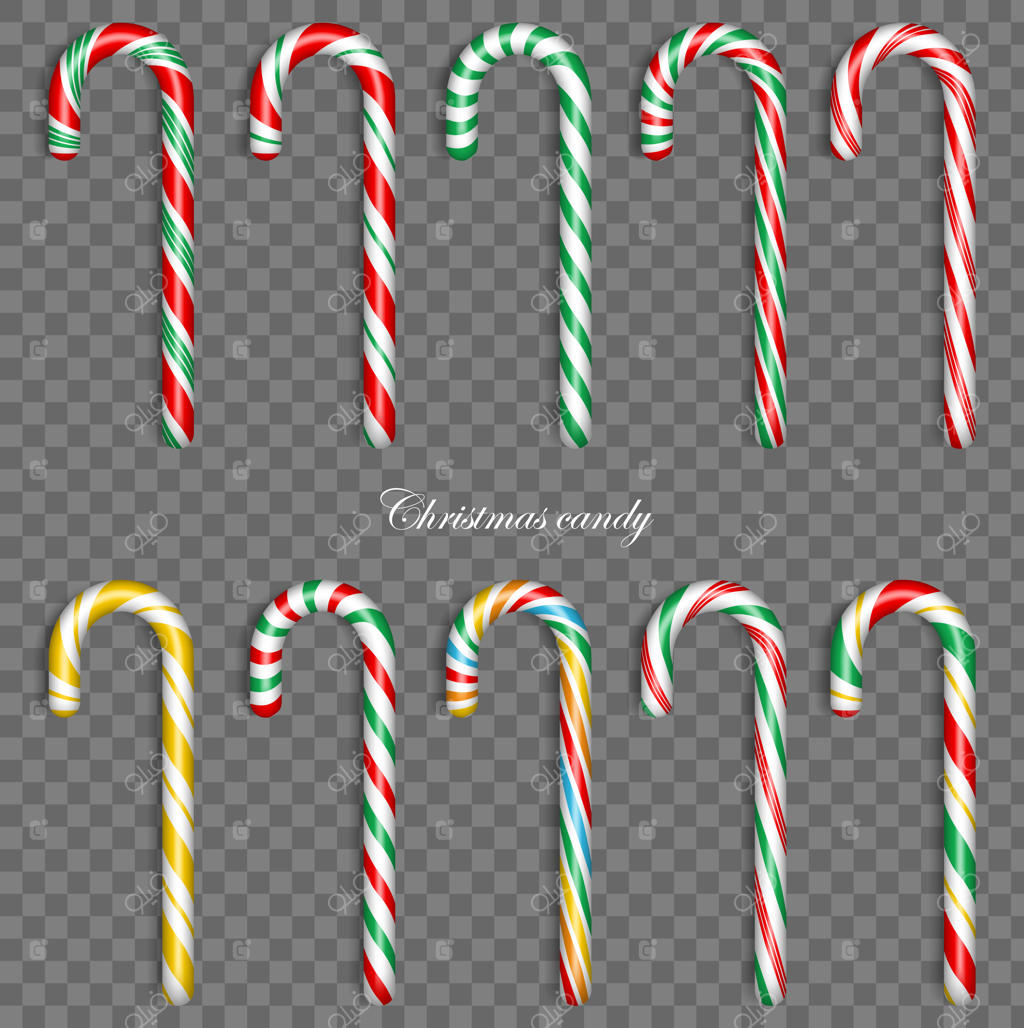 آب‌نبات عصایی کریسمس: هدیه‌ی خوشمزه‌ای از سنت‌ها و تزئینات شاداب مناسبت‌های پایان سال.