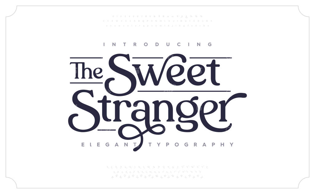 طراحی مد با حروف‌ کلاسیک و مینیمال: تایپوگرافی شیک از الف تا ی و اعداد