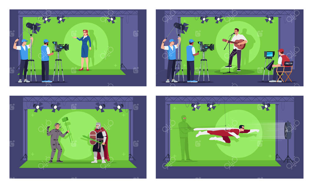 مجموعه تصویرسازی نیمه‌تخت جلوه‌های ویژه