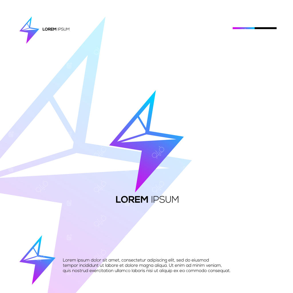 طراحی لوگوی مدرن حرف S