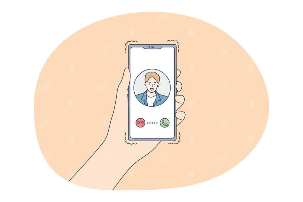 دوست‌یابی آنلاین و مفهوم ارتباطات؛ دستان زن در حال انتخاب با گوشی هوشمند