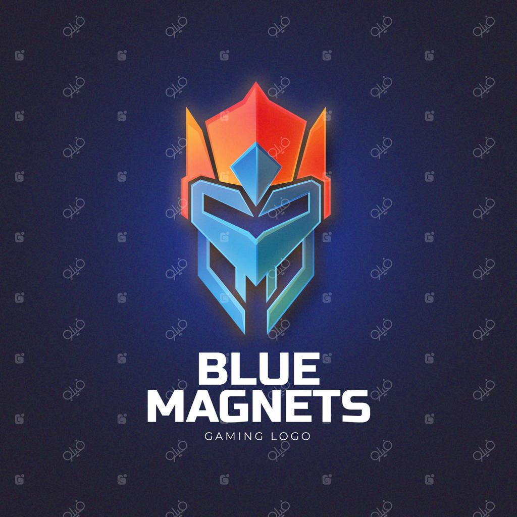 طراحی لوگوی بازی با گرادینت