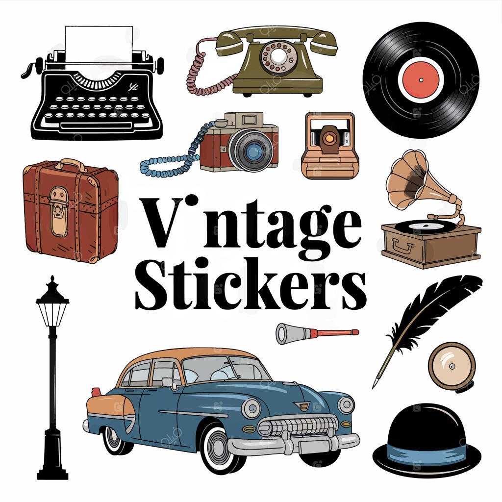 پوستری با تصویر ماشین و چند وسیله دیگر