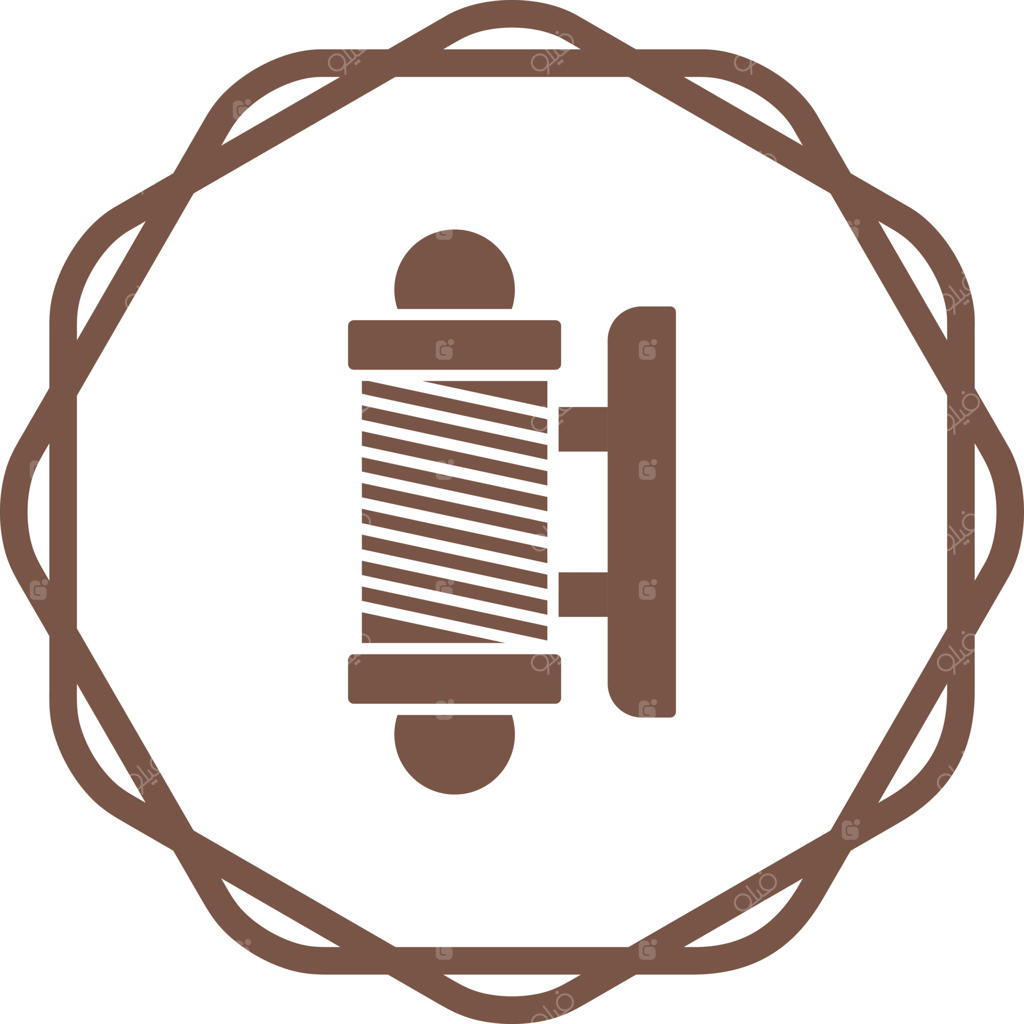 آیکون وکتور تابلوی آرایشگاه
