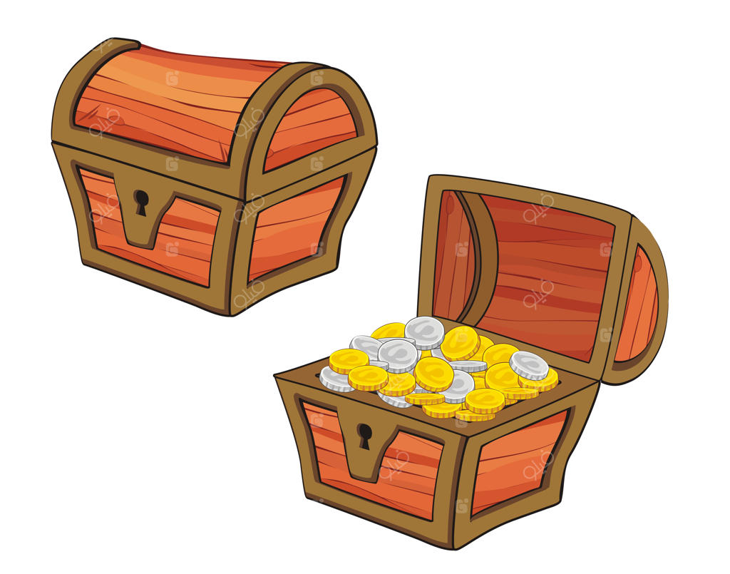 تصویرسازی صندوق گنج