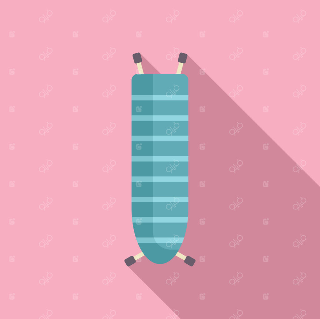 تصویر طراحی تخت مدرن از نماد آرایشگر