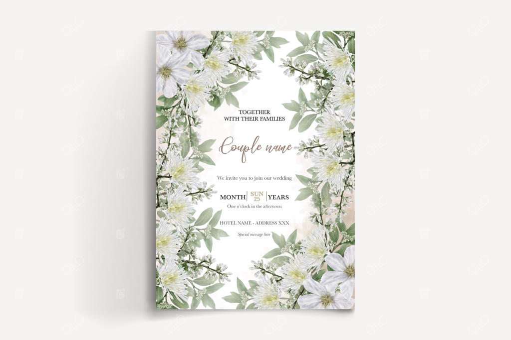 الگوهای دعوت‌نامه "تاریخ را ذخیره کنید"