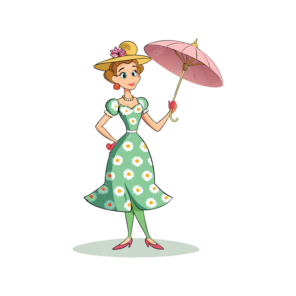 ایجاد مدل مد برای مهمانی شیک در باغ