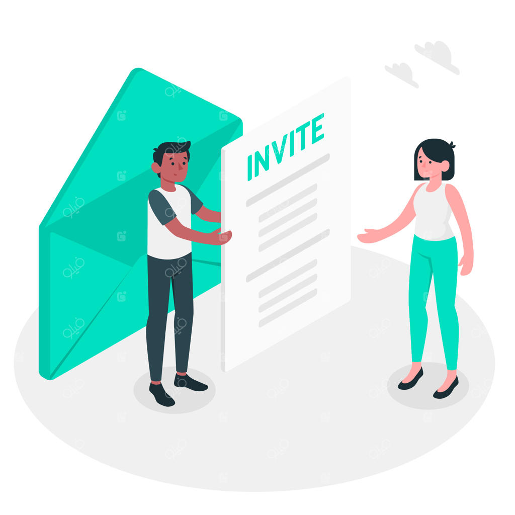 تصویرسازی مفهوم دعوت