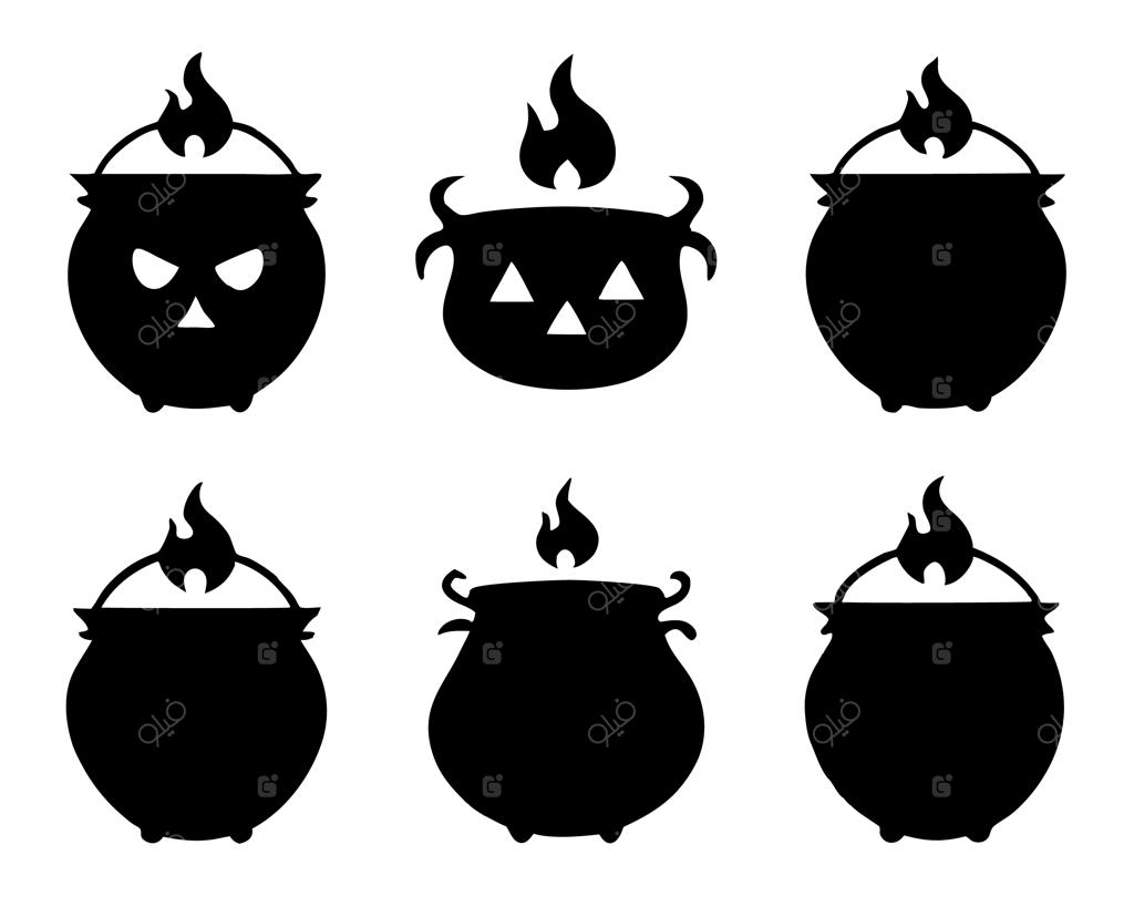 سایه‌نمای دیگ هالووین