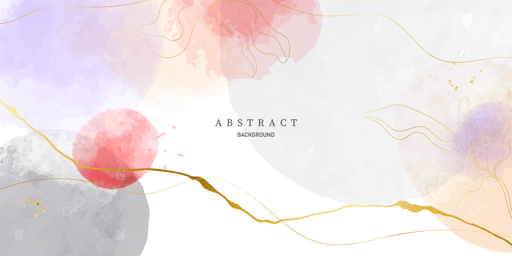 طراحی وکتور: پس‌زمینه هنری انتزاعی برای دکور دیوار