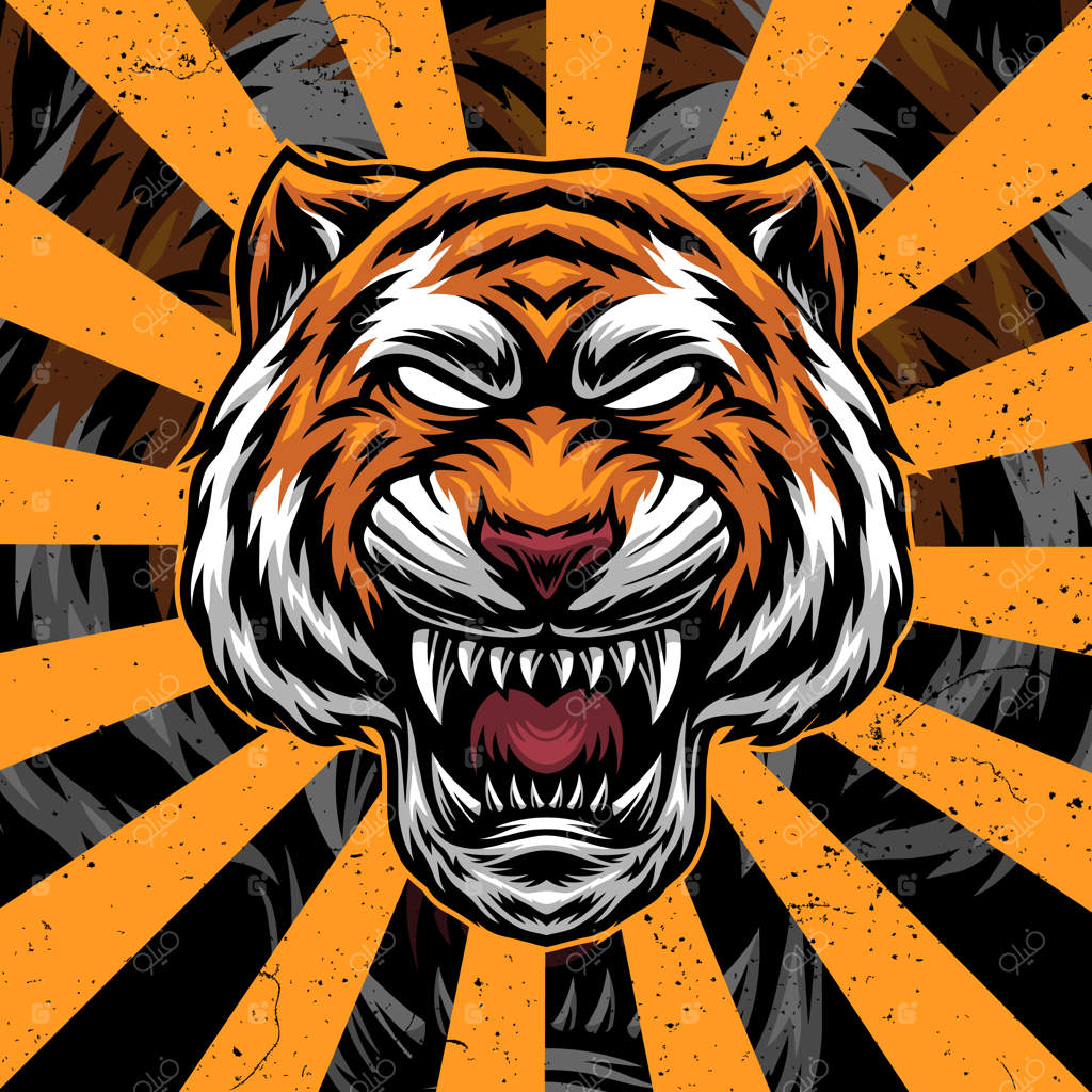 تصویرسازی هنر ببر