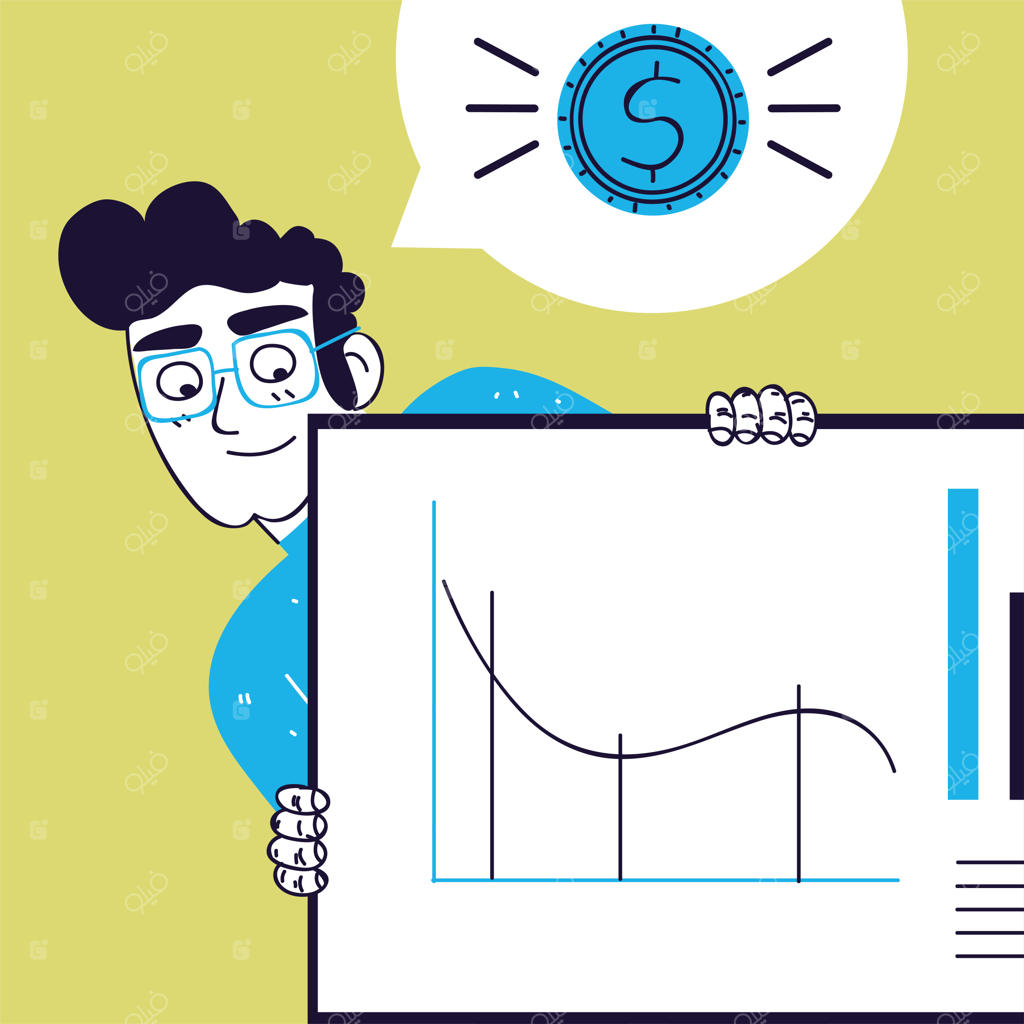 تاجر و گزارش نمودار