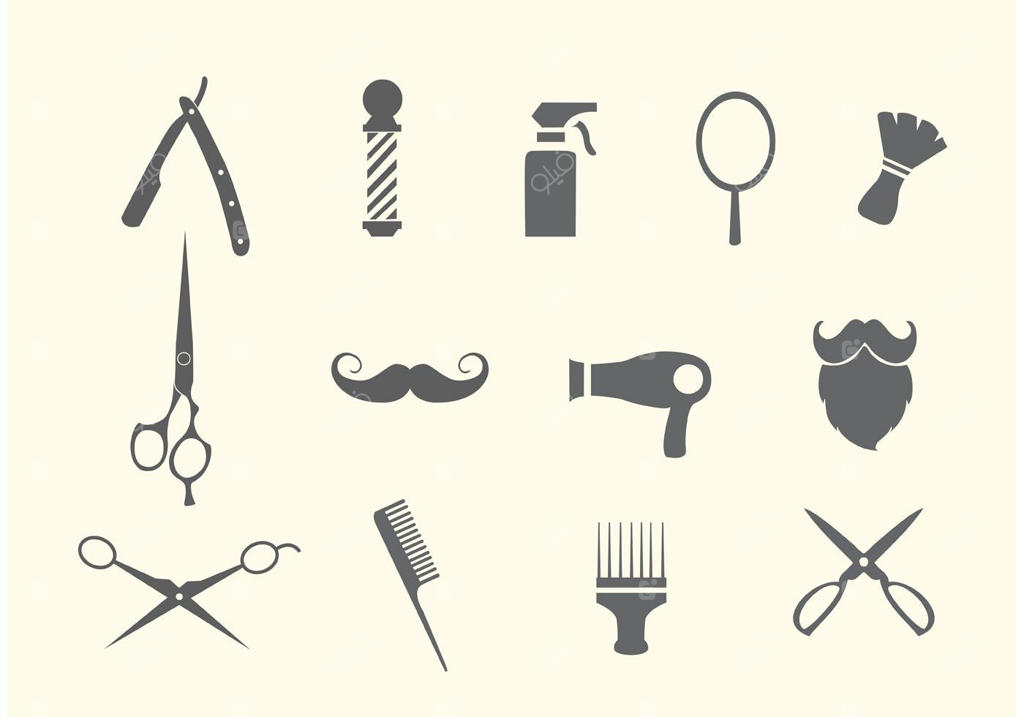وکتورهای آرایشگاه و سالن زیبایی