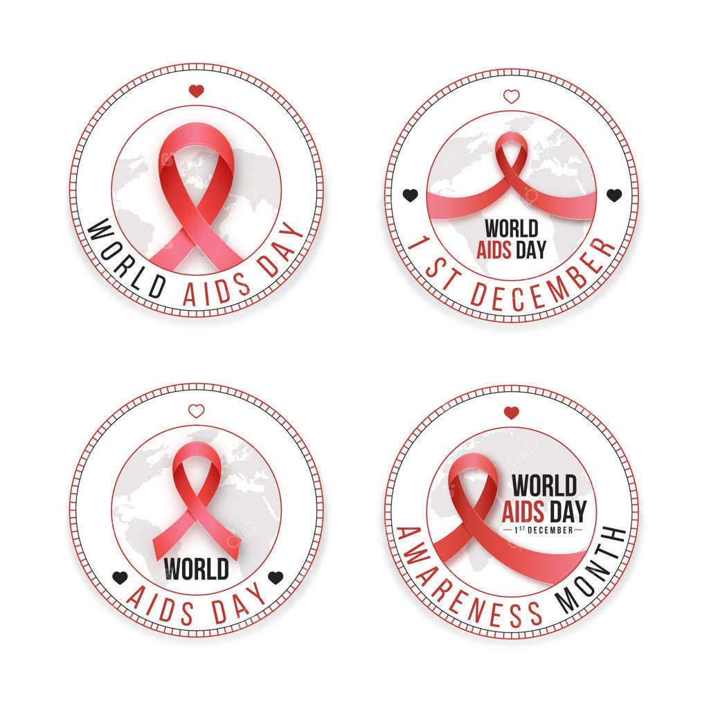 مجموعه برچسب‌های روز جهانی ایدز