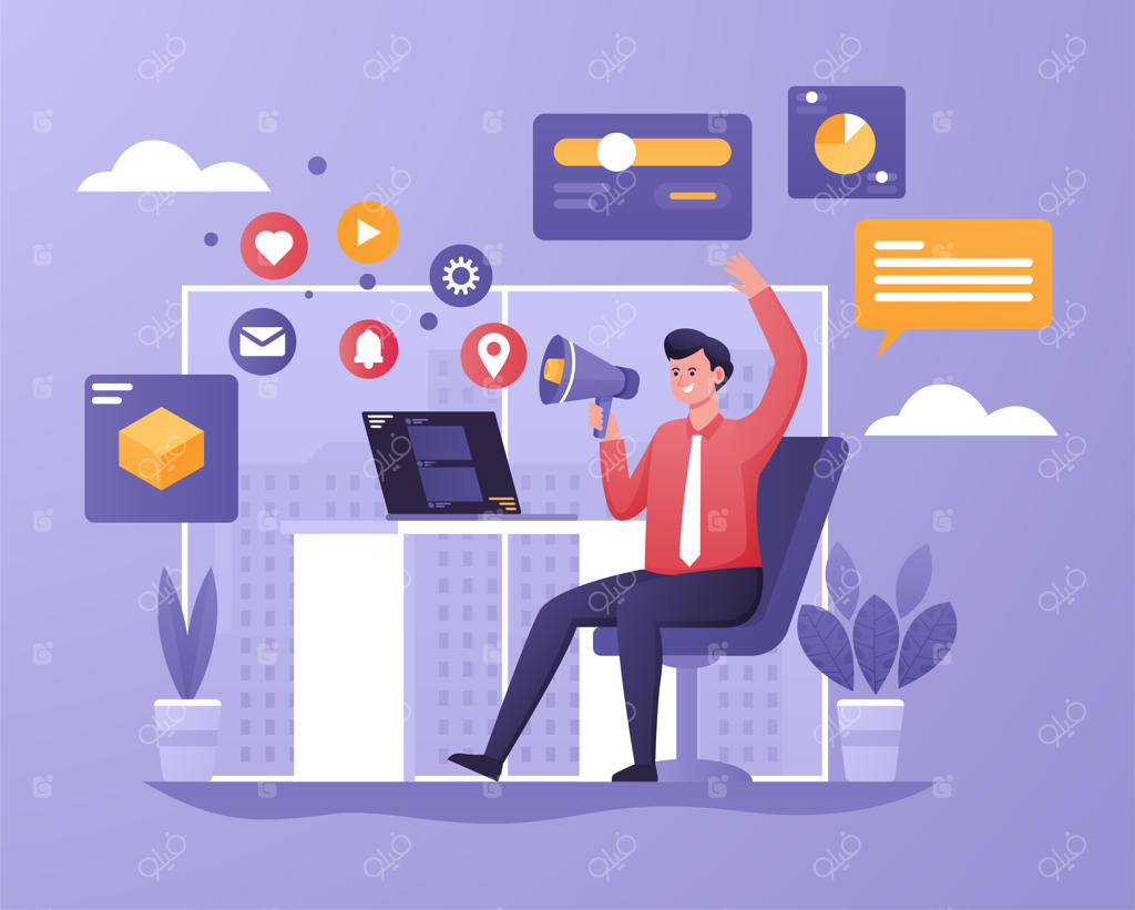 بازاریابی دیجیتال با شبکه‌های اجتماعی برای رشد کسب‌وکار