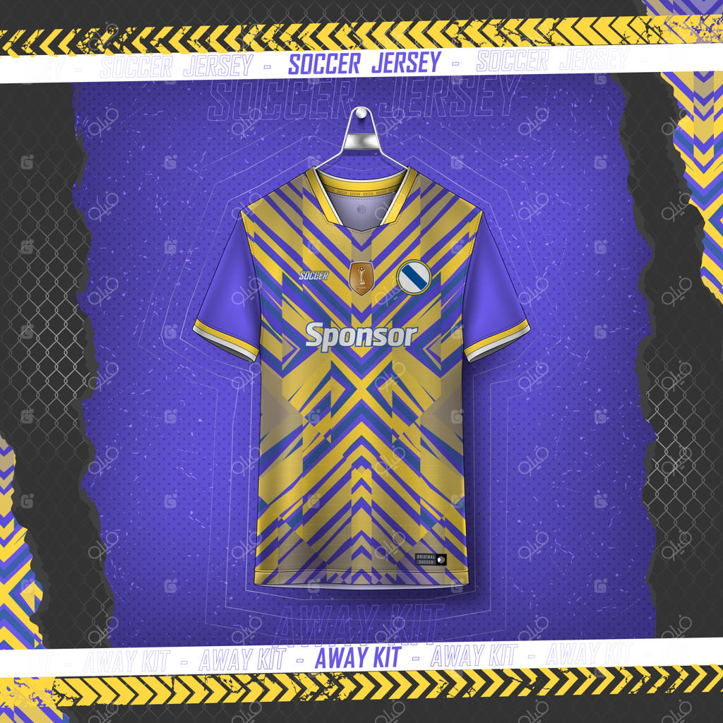 طراحی پیراهن فوتبال برای تیشرت ورزشی سابلیمیشن