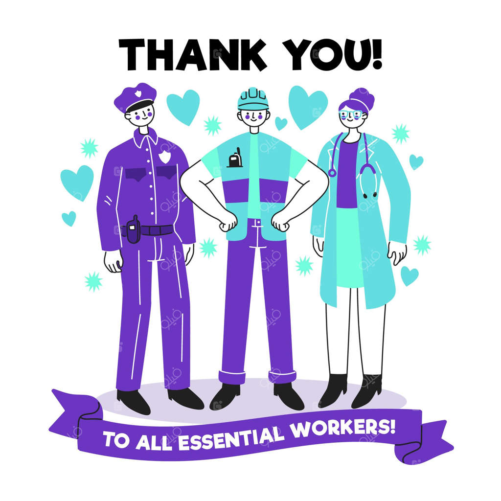 سپاس از کارکنان ضروری