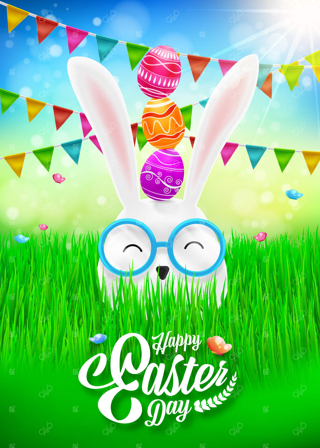 تصویرسازی برای عید پاک مبارک