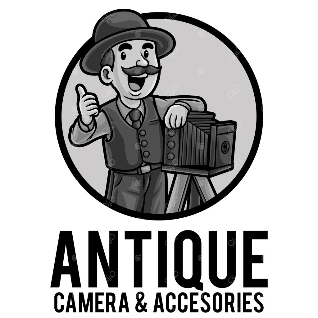 الگوی طراحی لوگو و نماد فروشگاه دوربین عکاسی