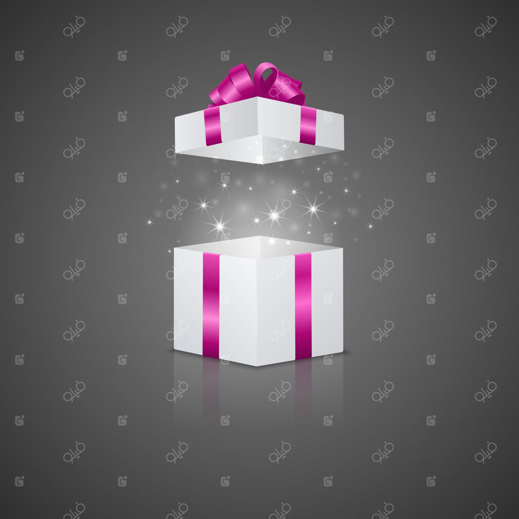 جعبه هدیه با اثر جادویی