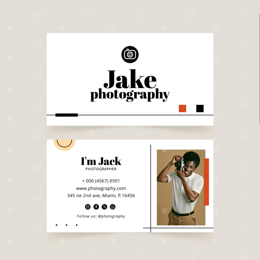 طراحی قالب استودیو عکاسی