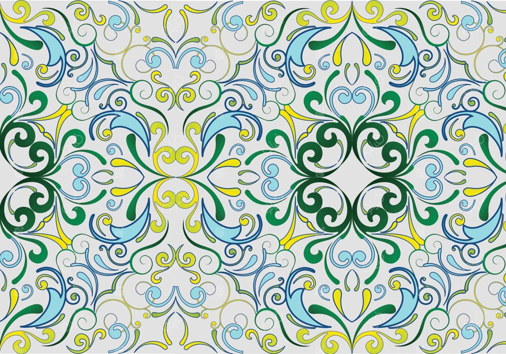 پترن یکنواخت باغ سبز