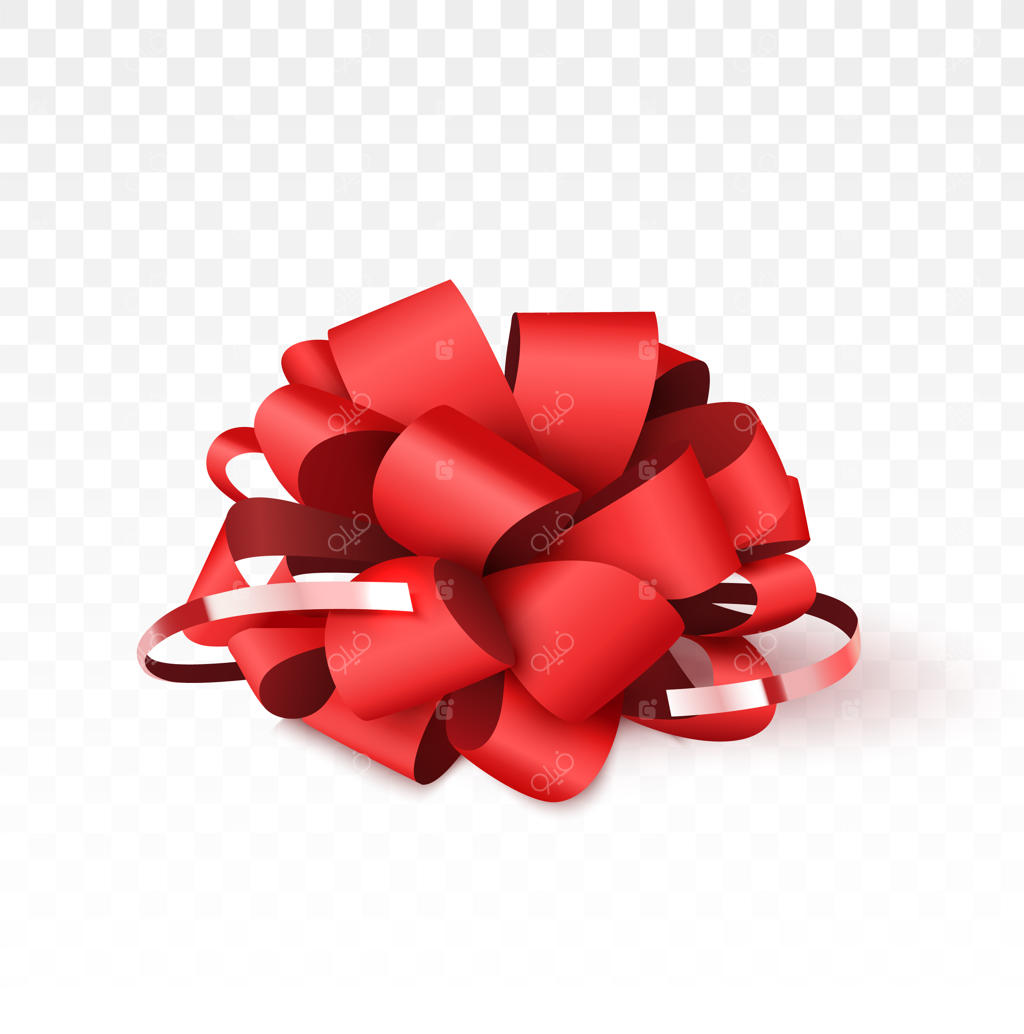 وکتور پاپیون قرمز جدا شده