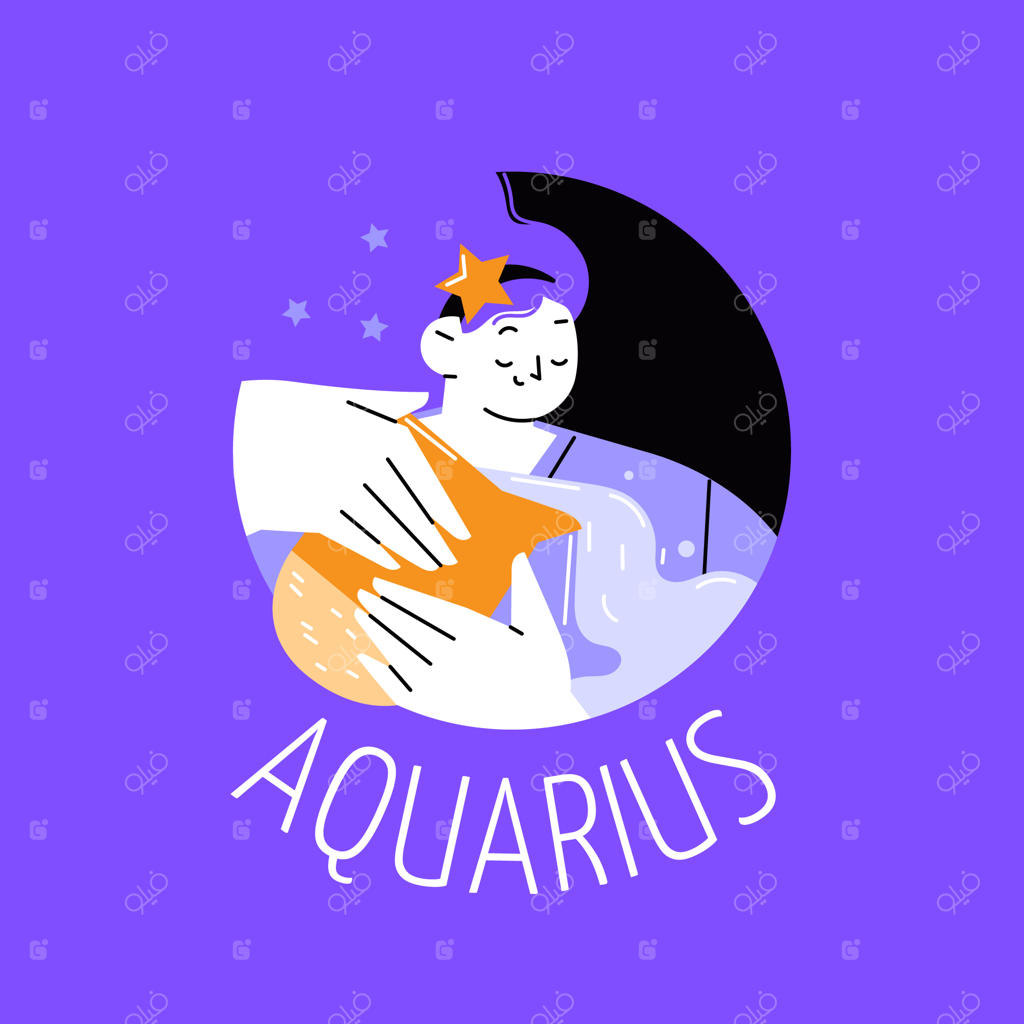 طراحی لوگوی زودیاک به سبک نقاشی دستی