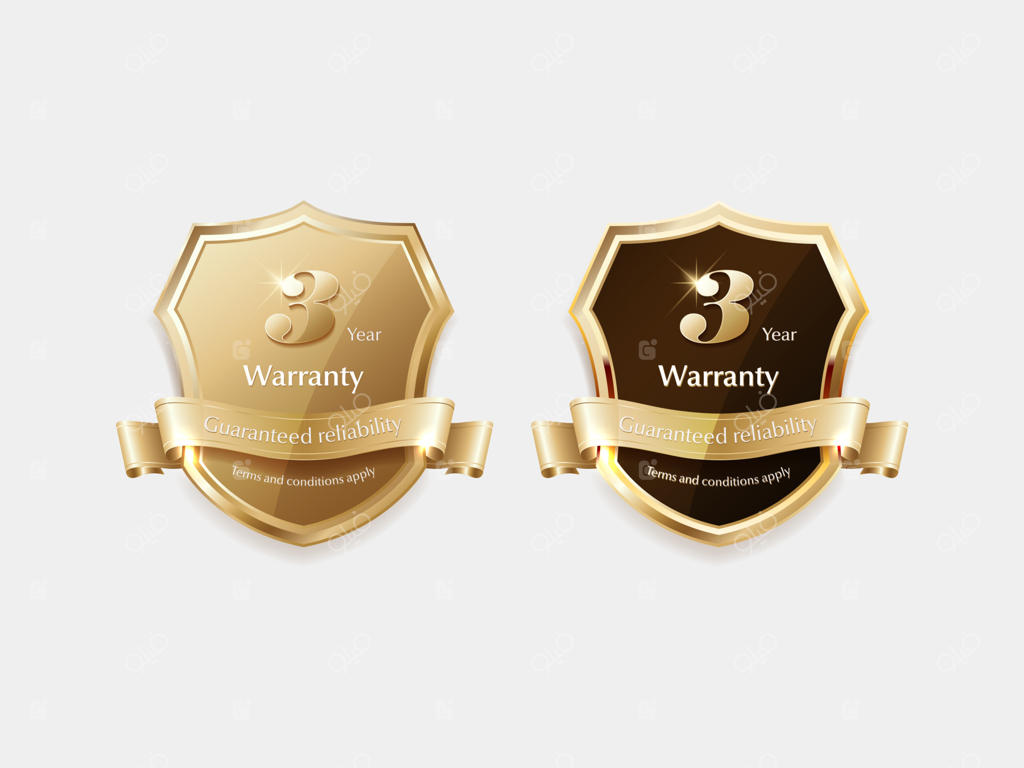 برچسب و نماد طلایی لوکس