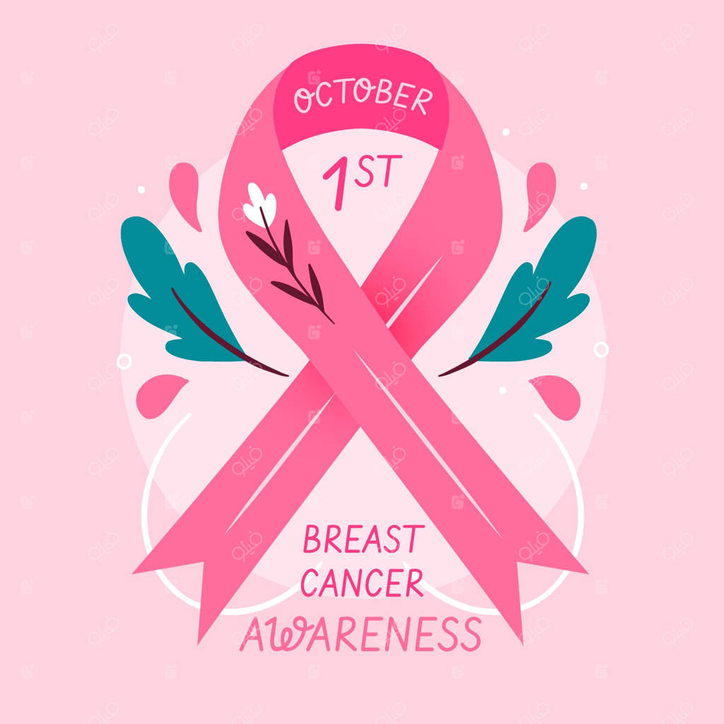 تصویرسازی ماه آگاهی از سرطان