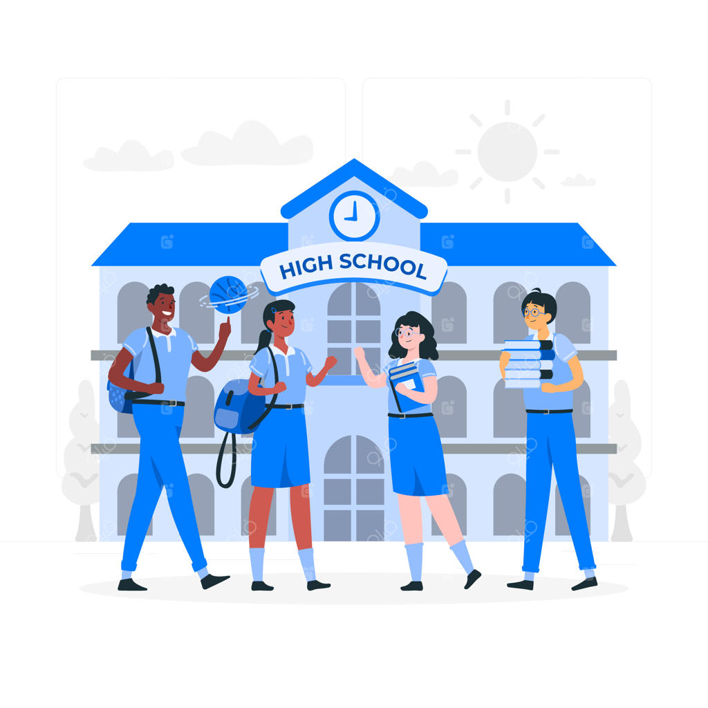 تصویرسازی مفهومی دبیرستان