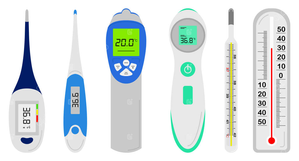 انواع دماسنج‌های پزشکی