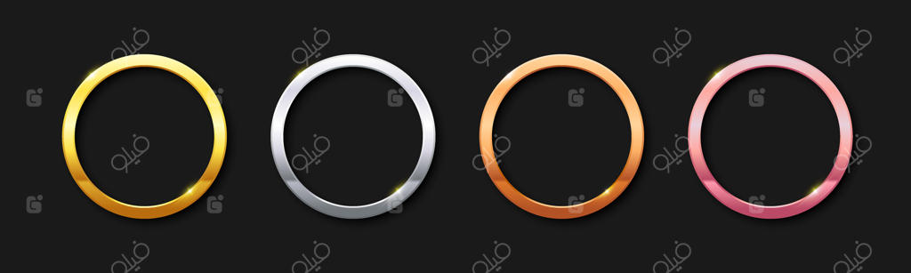 انواع شیک حلقه‌های فلزی