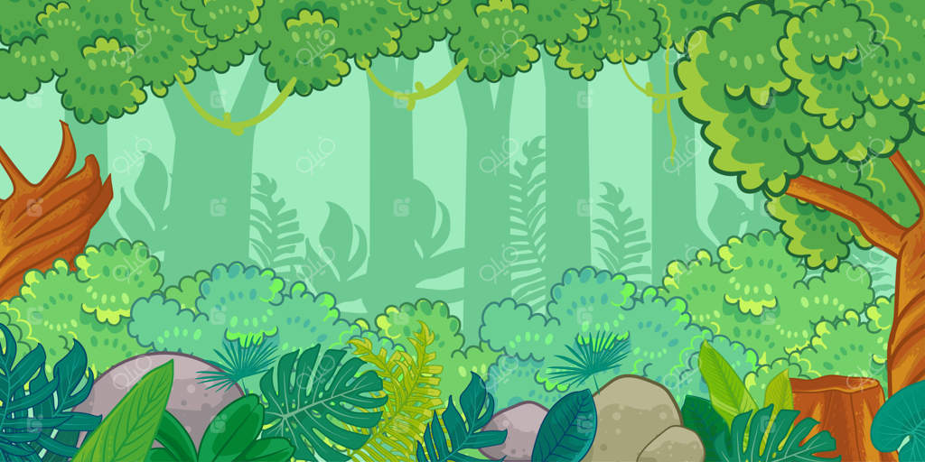 طبیعت آفریقا به سبک کارتونی