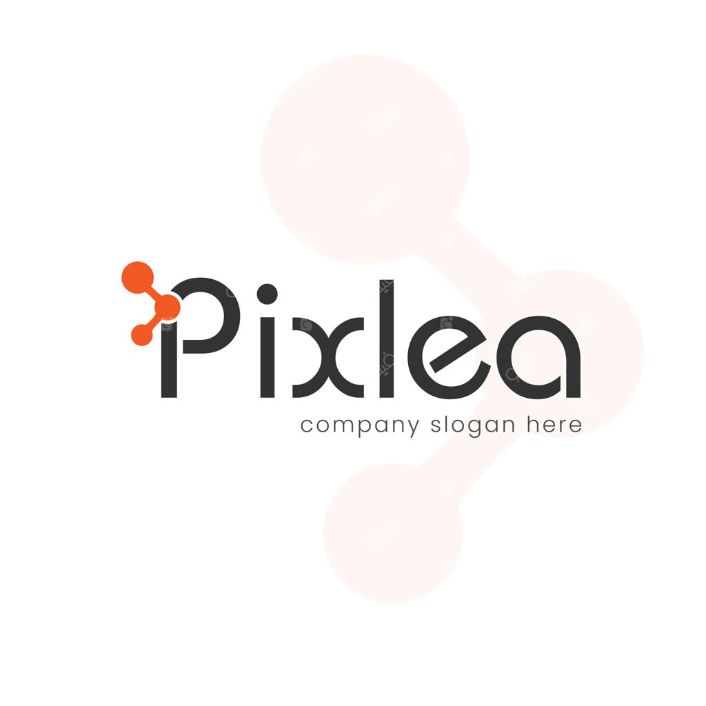 قالب وکتور لوگوی تایپوگرافی پریمیوم