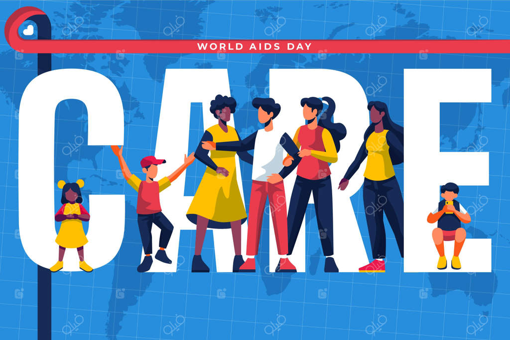 تصاویر طراحی تخت افراد برای رویداد روز جهانی ایدز