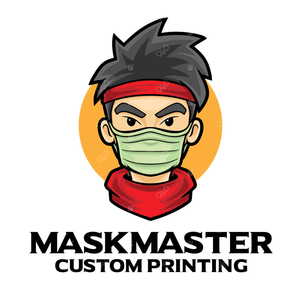 پترن لوگو ماسک قهرمانانه برای مسکات