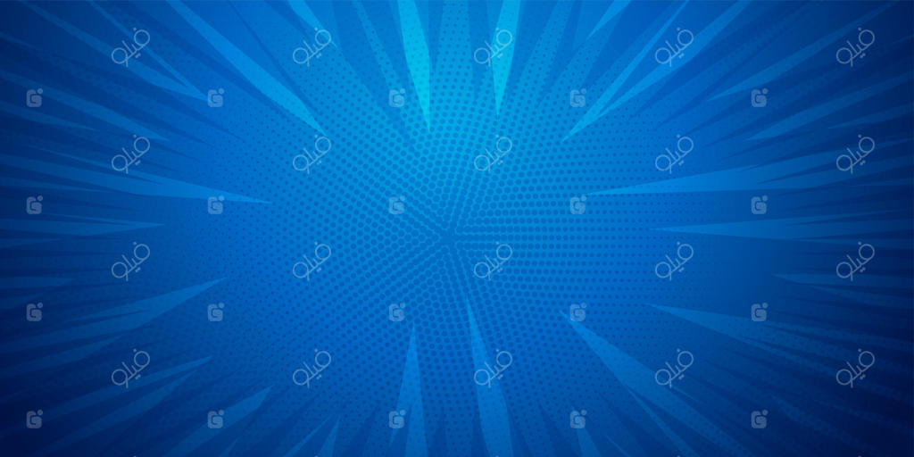 پس‌زمینه شعاعی پاپ آرت کتاب‌های مصور