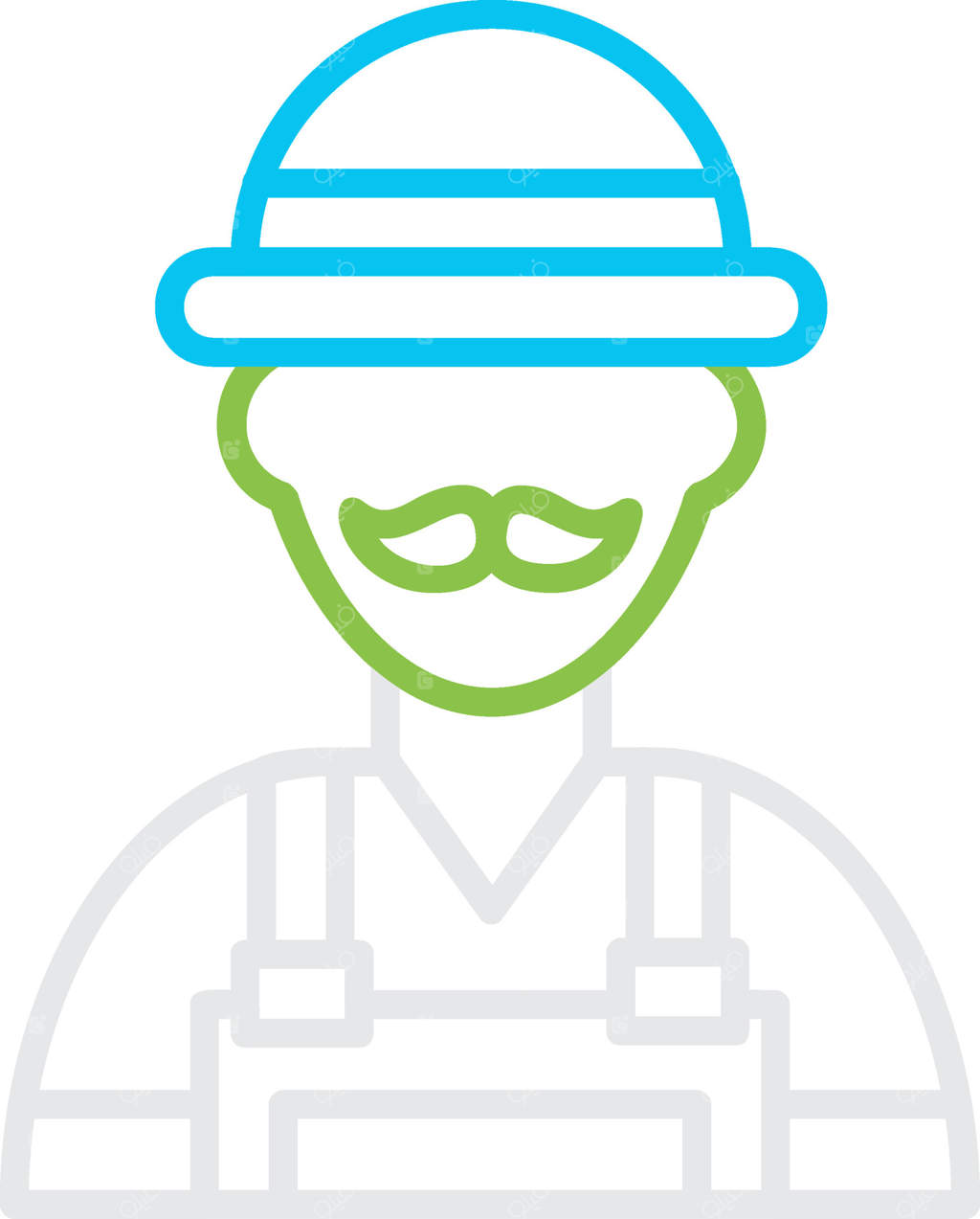 طراحی آیکون خلاقانه روستایی