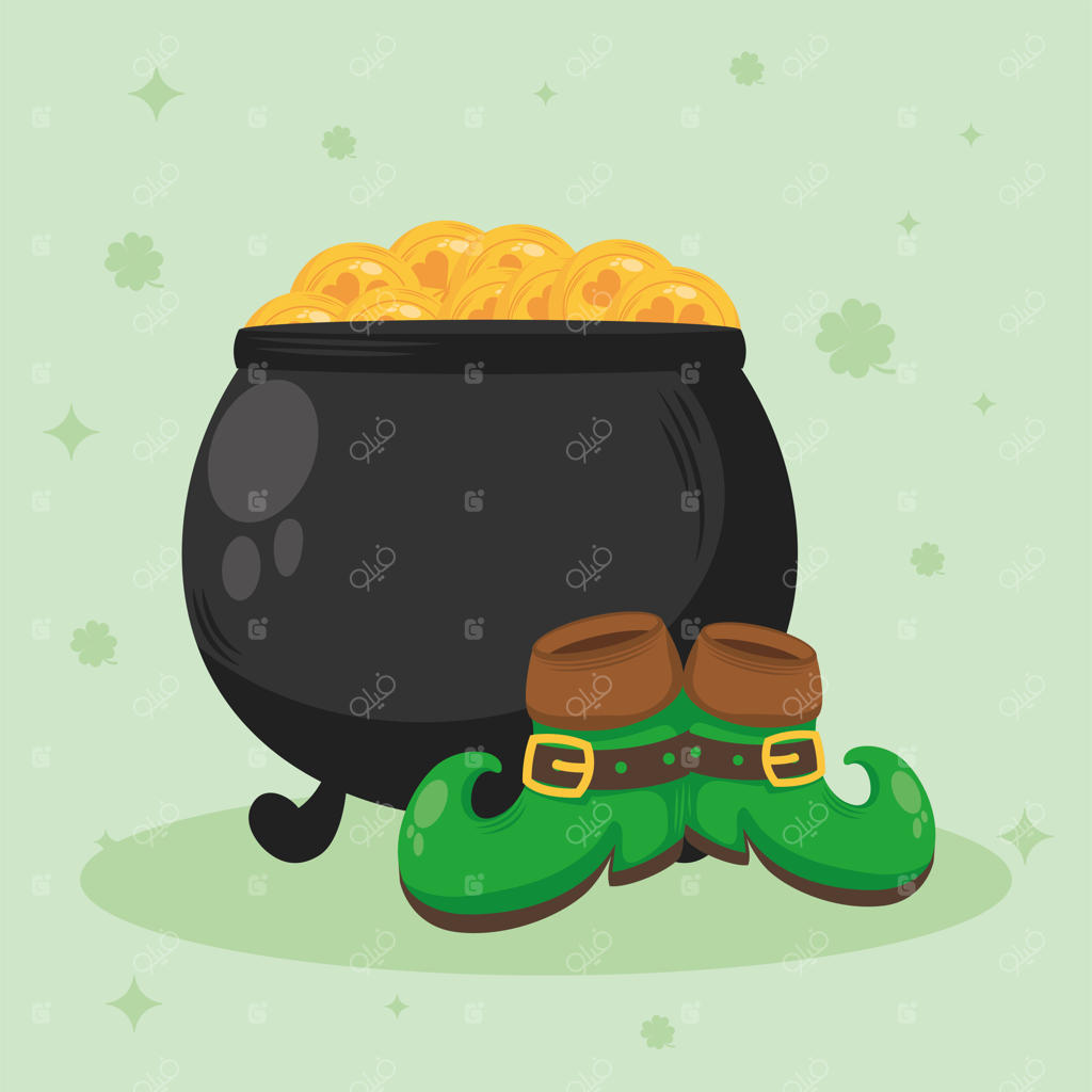 گنج سنت پاتریک با کفش‌های لپرکان‌ها