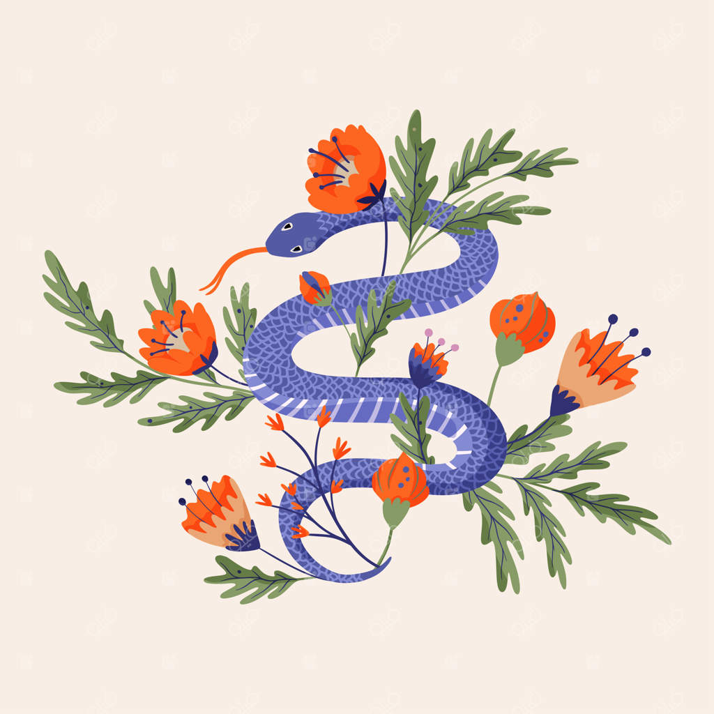 طراحی وکتور تصاویر مارها