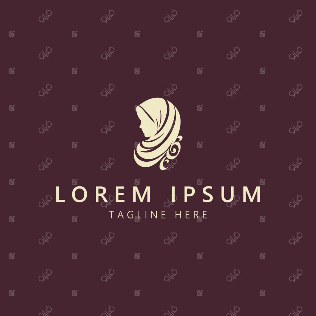 طراحی دستی لوگوی شال
