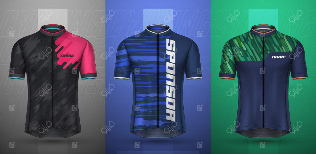 مجموعه ویژه پیراهن‌های دوچرخه‌سواری