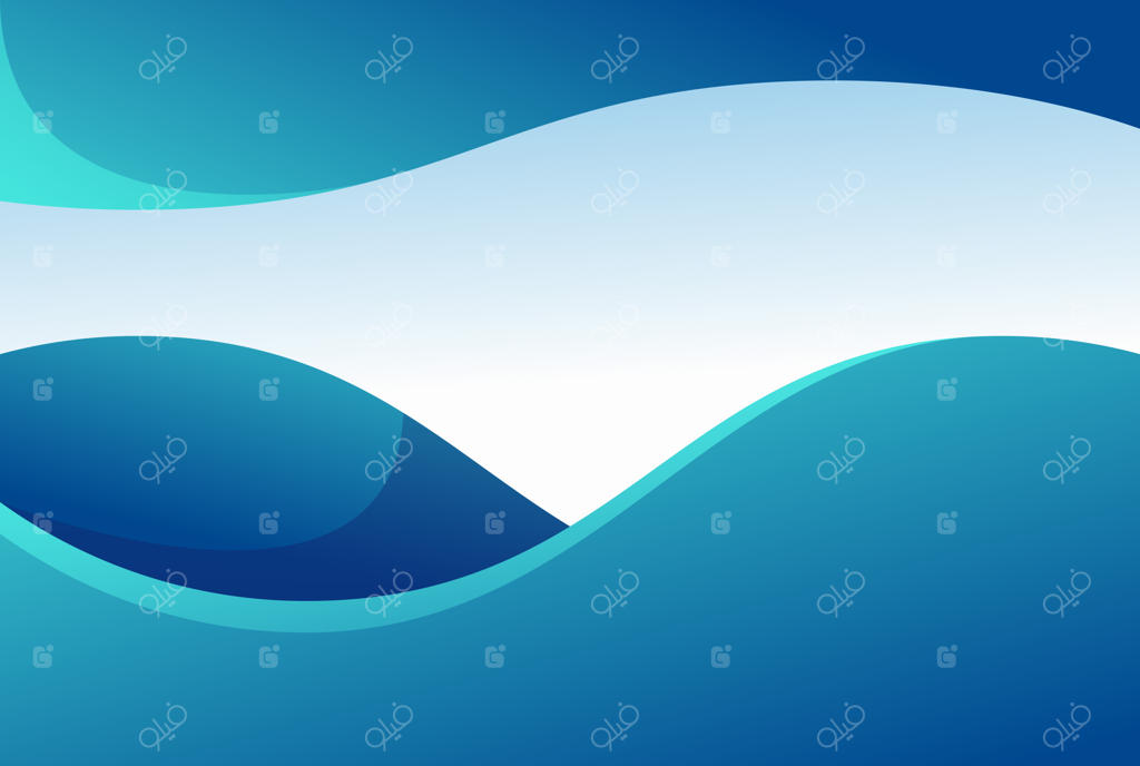 پس‌زمینه موج با طیف رنگی تدریجی