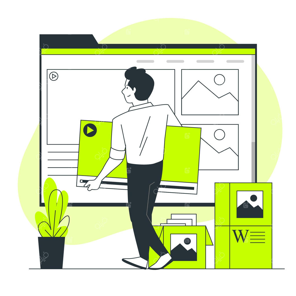 تصویرسازی مفهوم محتوا